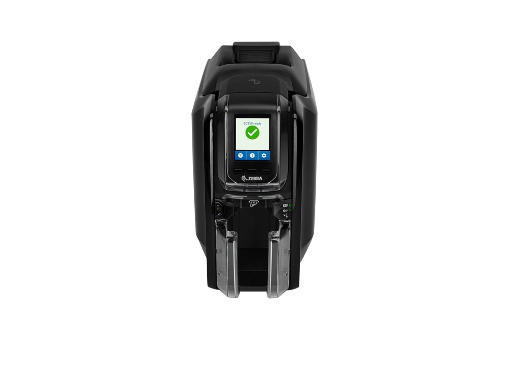 Zebra ZC350 – Imprimante de cartes (300 dpi, Transfert thermique, Ethernet + USB)