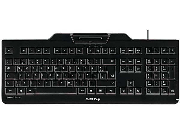 CHERRY KC 1000 SC-toetsenbord – Aansluiting via kabel – USB-interface – AZERTY-indeling – Zwart