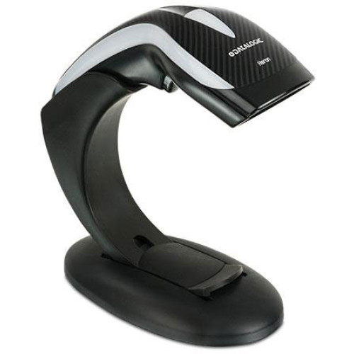 Datalogic Heron HD3130 – Lecteur de codes-barres 1D filaire (Noir, Multi-interface, Kit USB)