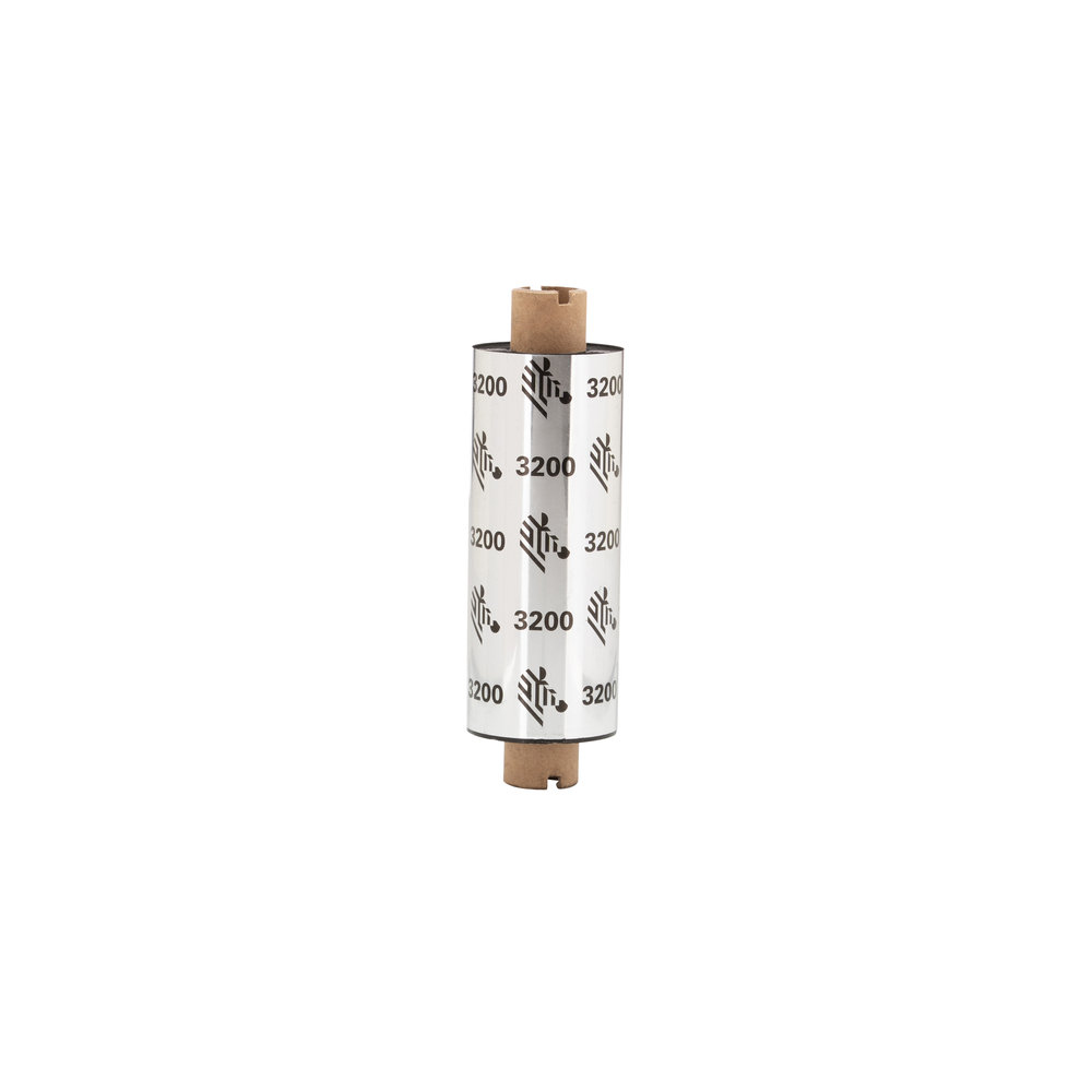 Zebra Ruban cire-résine 3200 – Thermische transferband van was-hars (12 rollen, Desktop, 74 m, 84 mm)