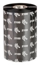 Zebra Ruban cire 2100 – Wax thermal transfer ribbon (Industrial 4", 110 mm)
