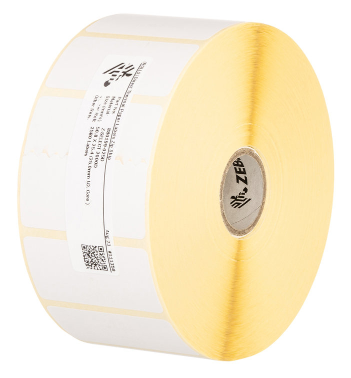 Zebra Z-Select 2000D, étiquettes amovibles, 76,2 x 44,5 mm, boîte de 12