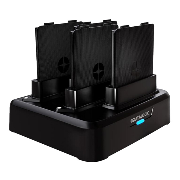 Datalogic 4-sleufs multi-batterijlader voor Memor 12-17