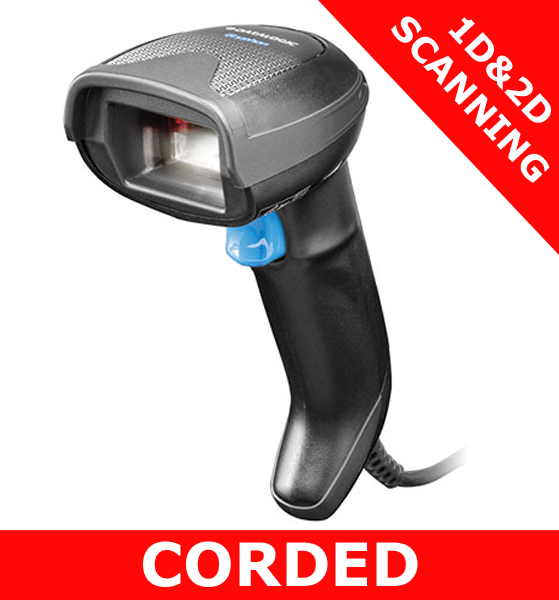 Datalogic Gryphon GD4500 – Lecteur de codes-barres 1D/2D filaire (Noir, Kit USB)