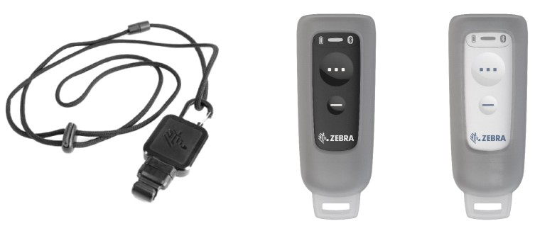 Zebra Lanyard Retractor Silicon