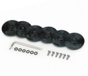 Kit de supports pour disques Zebra MEDIA DISK, 12,5 mm, lot de 3