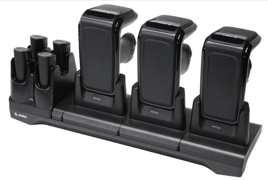 Zebra RFD40/RFD90 3 DEVICE SLOTS/4 TOASTER SL