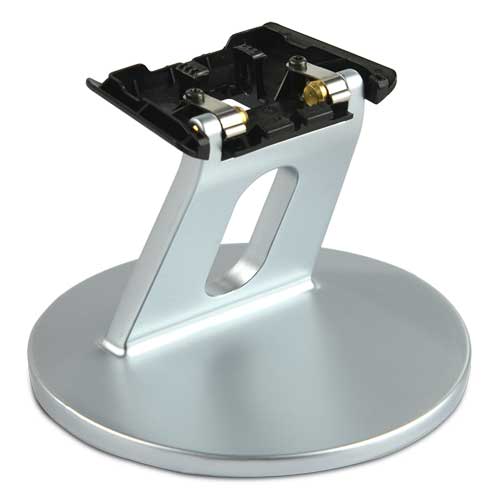 Accessoire Datalogic : support rond inclinable noir/argenté