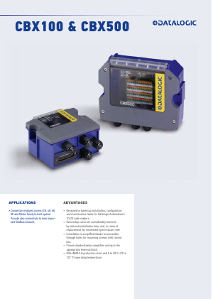 Datalogic CBX510 aansluitdoos