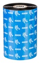 Zebra Ruban résine 4800 – Ruban transfert thermique résine (110 mm, Industrielle 4" (ZT))