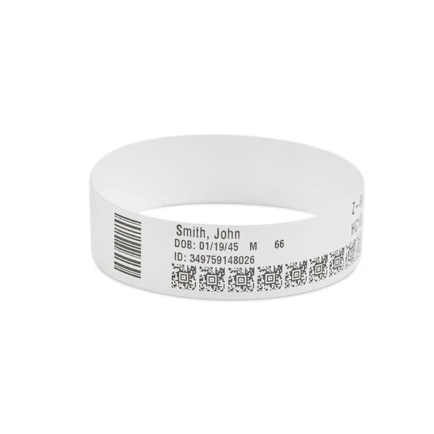 Bracelet Zebra en matière synthétique, 1 x 11 pouces (254 x 2 794 mm)
