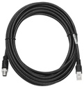 Zebra Ethernetkabel 5 meter, X-gecodeerd M12 naar RJ45