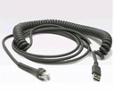 Zebra afgeschermde USB-kabel 2,8 m