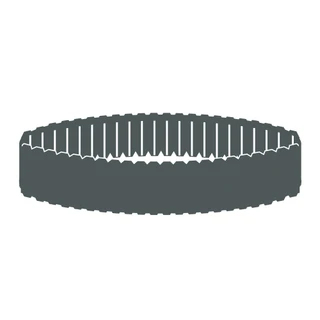 Zebra aandrijfriemen (2 stuks)