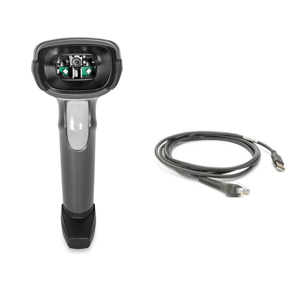 Zebra DS2208 – Lecteur de codes-barres 1D/2D filaire (Noir, Standard, Kit USB)