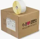 Zebra Z-Perform 1000T – Étiquettes papier transfert thermique économique (4 rouleaux, 76 mm, 102 × 152 mm)