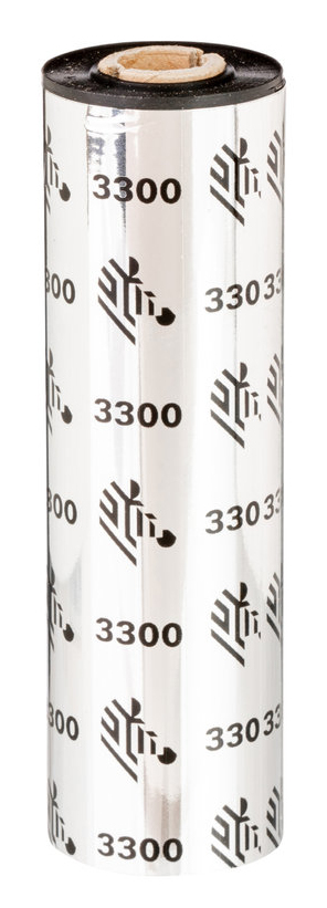 Zebra Ruban cire-résine 3300 – Ruban transfert thermique cire-résine (84 mm)