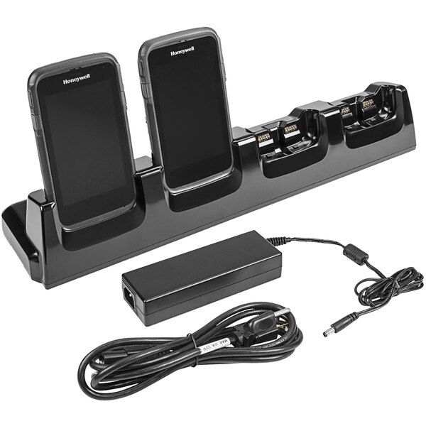 Station d'accueil Honeywell CT50 4 emplacements avec kit de recharge et connexion Ethernet