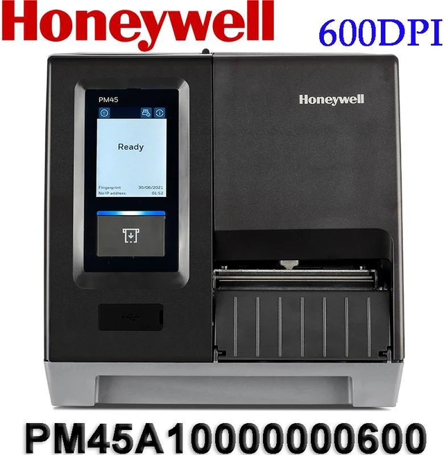 Honeywell PM45 – Imprimante d'étiquettes industrielle (600 dpi, Transfert thermique, Écran tactile)