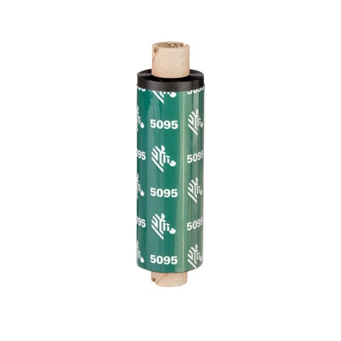 Zebra Ruban résine 5095 – Ruban transfert thermique résine (40 mm, 6 rouleaux, 450 m)