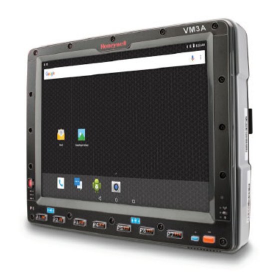 Honeywell VM3 PANNEAU AVANT PCAP À TEMPÉRATURE STANDARD