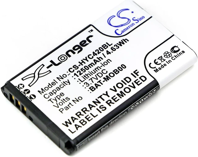 Honeywell CAPTUVO SL22 SL42/SL62 3,7 V LITHIUM-I