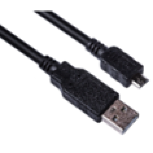 Câble USB - micro-USB Zebra de 1,2 mètre pour les modèles EM20, BS80, MT65 et MT90