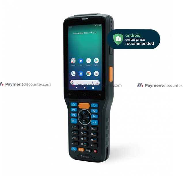 Newland N7 Cachalot – Terminal mobile Android robuste (Flex (standard + longue portée), Avec clavier)
