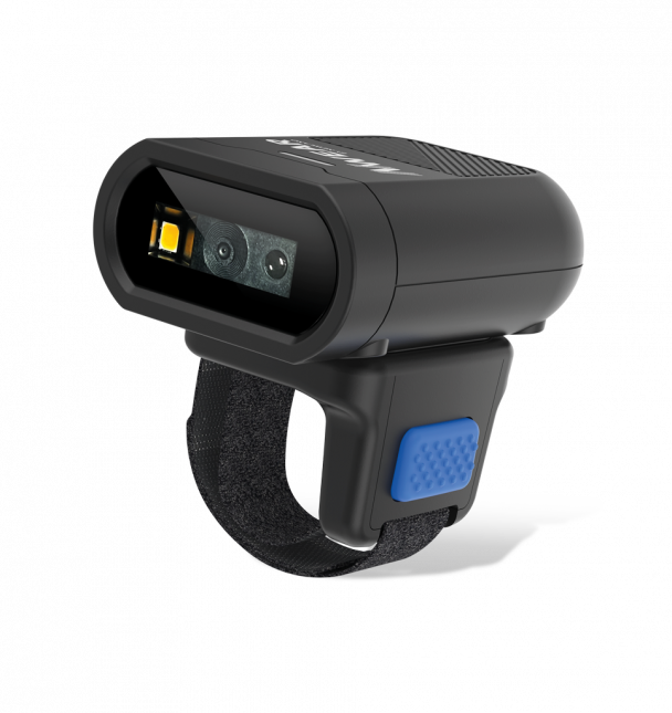 Scanner annulaire Bluetooth, capteur d'images CMOS 2D avec câble USB-A vers connecteur magnétique​
