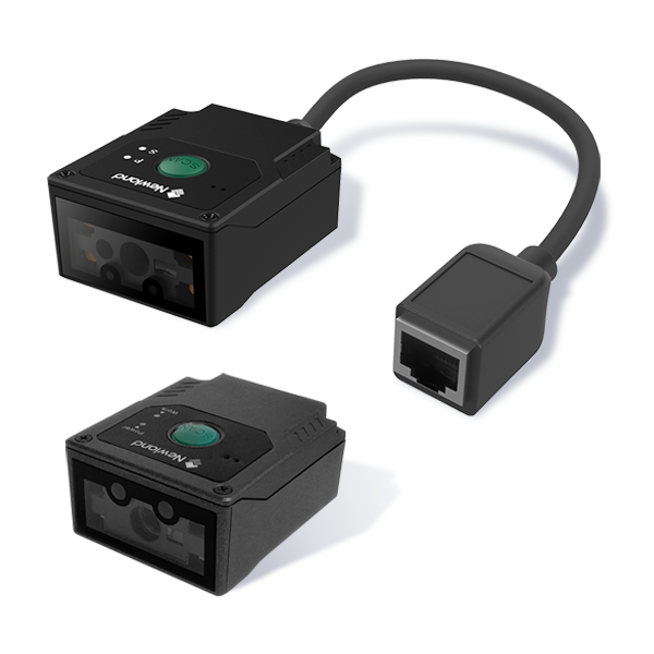 Lecteur fixe Newland FM415 Bass 2D CMOS avec câble d'extension USB de 2 m. Pointeur LED rouge