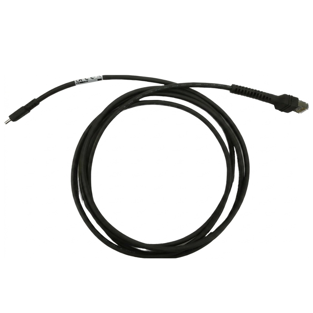 Câble Zebra - USB blindé : connecteur série C, 2 m (7 pi), droit, BC 1.2 (courant élevé)