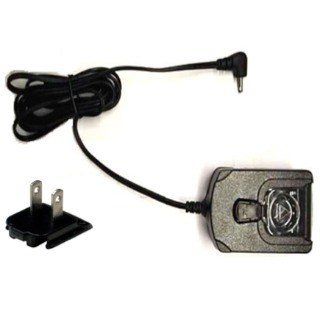 Adaptateur secteur mural Zebra Level VI AC/DC, avec câble CC intégré et clip adaptateur US. Entrée CA : 100-240 V, 0,2 A. Sortie CC