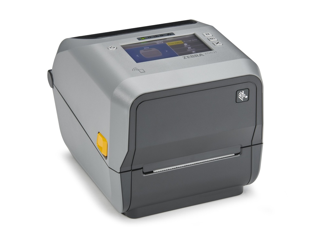 Zebra ZD621 – Imprimante d'étiquettes de bureau premium (203 dpi, Transfert thermique, Bluetooth + Ethernet + Série + USB)