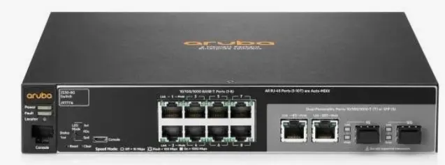 Aruba 2530-8G-PoE+ Switch (J9774A)