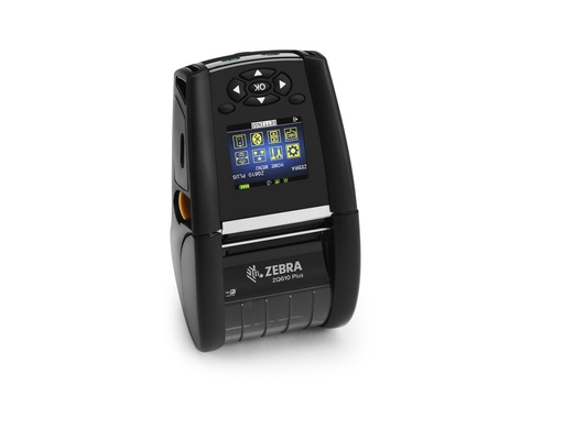 [ZQ61-AUFAE14-00] Zebra ZQ610 Plus – Imprimante mobile 2" (Bluetooth, Bandoulière + Clip ceinture)