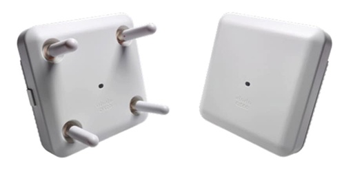 [AIR-AP2802I-E-K9] Cisco AP2802I ; point d'accès 802.11ac Wave 2 avec CA 4x4 à 3 flux, antenne à 3 axes, 2 ports GbE