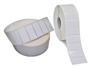 Zebra Z-Select 2000T – Étiquettes papier transfert thermique (12 rouleaux, 25 mm, 51 × 25 mm)