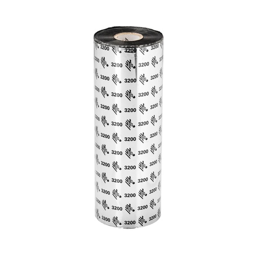 [03200BK15645] Zebra Ruban cire-résine 3200 – Ruban transfert thermique cire-résine (156 mm, 6 rouleaux, 450 m)