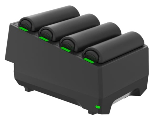 Batterie de rechange à 4 emplacements pour Zebra WT5400/WT6400 4 pour