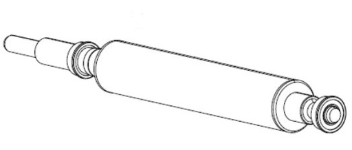 Rouleau à plaques Zebra Kit pour ZT610 et ZT610R