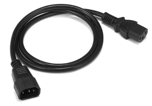 [CS-RAC-IEC-NTWRK] Zebra EMEA IEC C14 TO C13 CABLE 1M FROM PDU TO