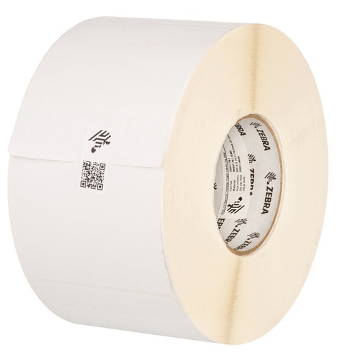Zebra Z-Trans 8000T – Étiquettes synthétiques transfert thermique (10 rouleaux, 51 × 25 mm, 5 180 étiquettes)