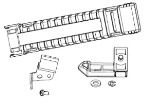 KIT Zebra : GUIDES DES SUPPORTS ET SUPPORT DE STOCKAGE ZT421