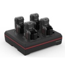 Chargeur Honeywell 8675i à 4 emplacements avec alimentation