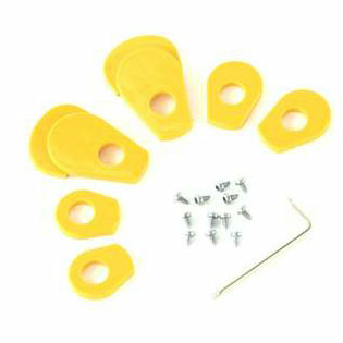 [P1112640-054] Adaptateurs Media Core Zebra Kit pour 1,5 pouces/2 pouces/3 pouces