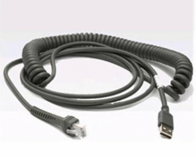 [CBA-U43-S07ZAR] Zebra SHIELDED USB CABLE 2.8M STRGHT