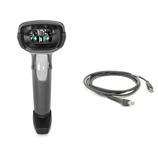 [DS2208-SR7U2100AZW] Zebra DS2208 – Bedrade 1D/2D-barcodelezer (USB-kit, Zwart)
