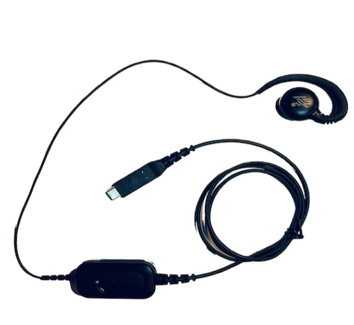 [HDST-USBC-PTT1-01] Casque Zebra USB-C avec bouton PTT et réglage du volume