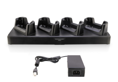 Station de charge Datalogic à 4 emplacements (charge uniquement) pour Memor 30-35 ou 12-17