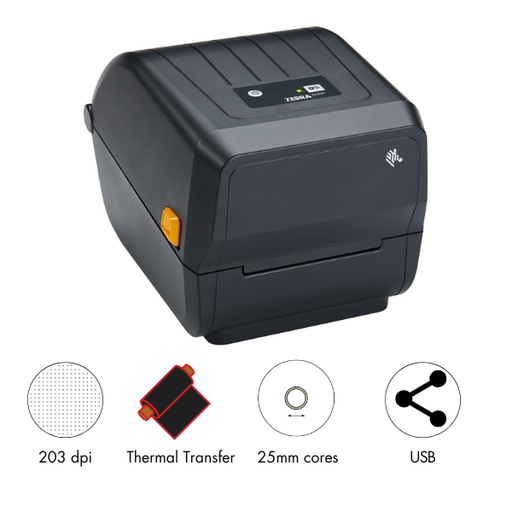 [ZD23042-30EG00EZ] Zebra ZD230 – Imprimante d'étiquettes de bureau (Transfert thermique, USB)
